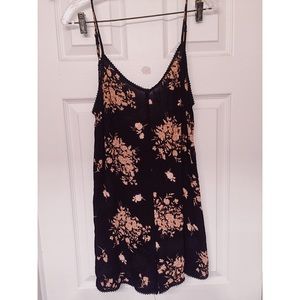 Adorable boho romper with open back